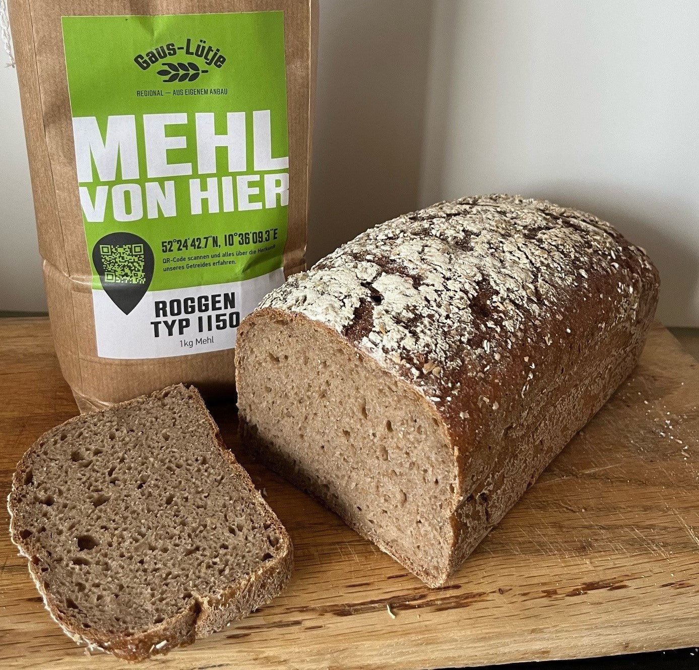 Roggenmischbrot  - Mehl von Hier (Gaus-Lütje))